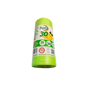Pack 20 Sacos do Lixo Limão 30 L