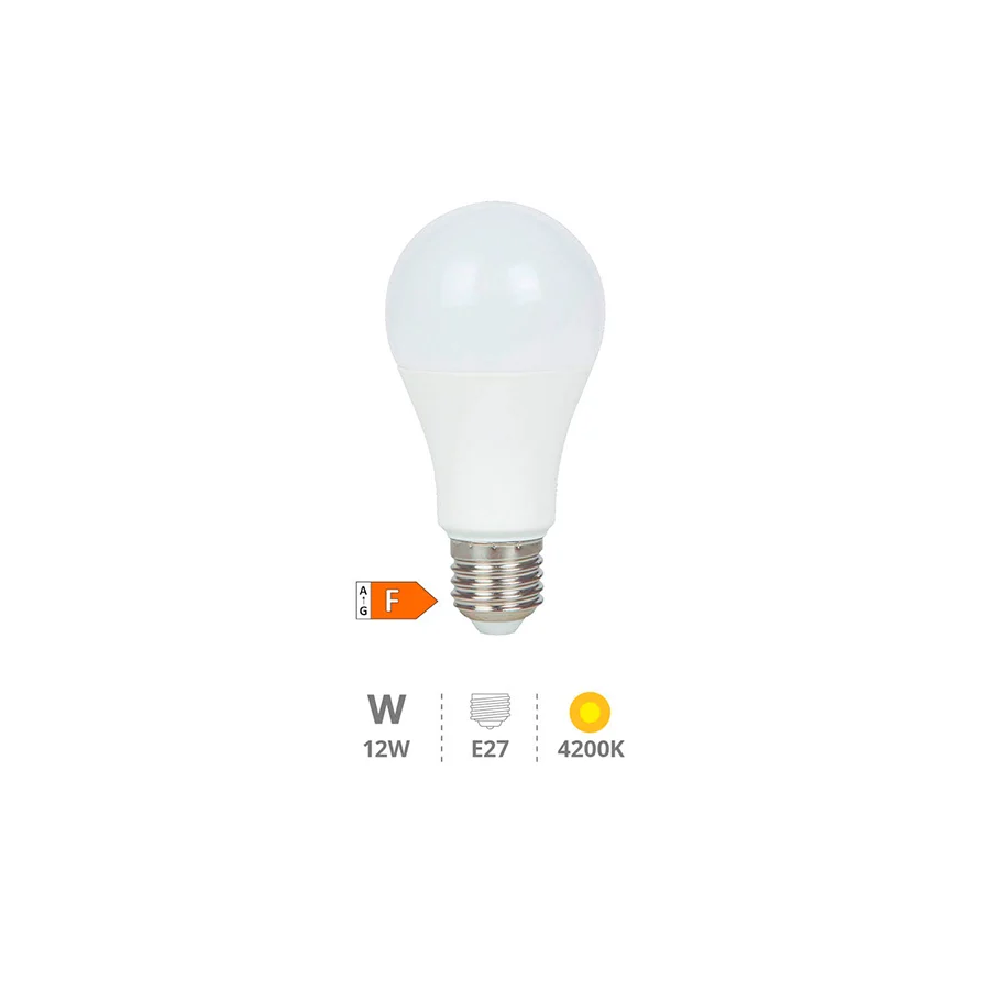 Lâmpada Led Standard A60 12W E27 4200K