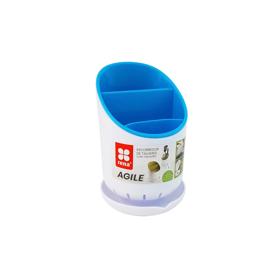 Rena Escorredor de Talheres com Tabuleiro Agile 13 x 13 x 19 cm - Image 2
