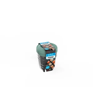 Pack 3 Caixas Redondas Herméticas 200 ml