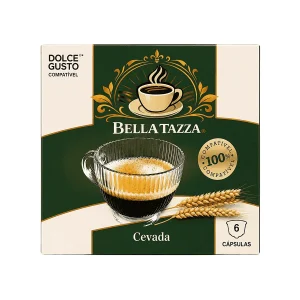 Bella Tazza Cápsulas de Cevada Compatível Dolce Gusto 6 un