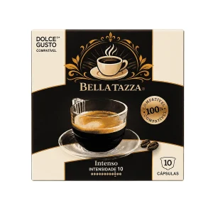 Bella Taza Cápsulas Café Intenso Compatível Dolce Gusto 10 un