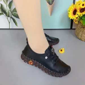 Sapatos ortopédicos, elegantes e respirável