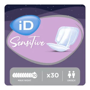 Penso de Incontinência Severa - 10 Gotas - iD Sensitive Form MAXI Night (30 uni)
