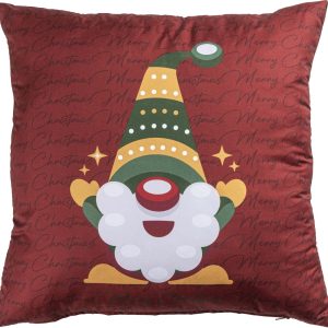 Almofada Decorativa de Natal Gnomo