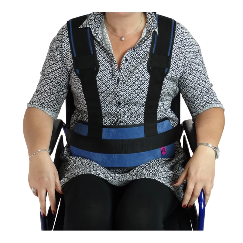 Cinto Abdominal com tirantes - Cadeira de Rodas ou Cadeirão - Image 2