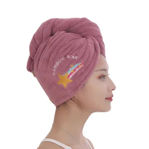 Luxo quotidiano: Toalha para o cabelo para cuidar do cabelo sem esforço