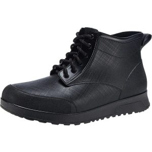 Pise com confiança: Botas de chuva com atacadores para todas as condições climatéricas