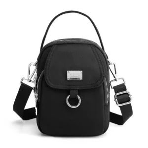 Saco de nylon para mulher - Elegância funcional