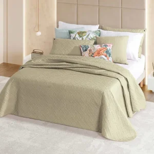 Colcha Troia 5 Taupe